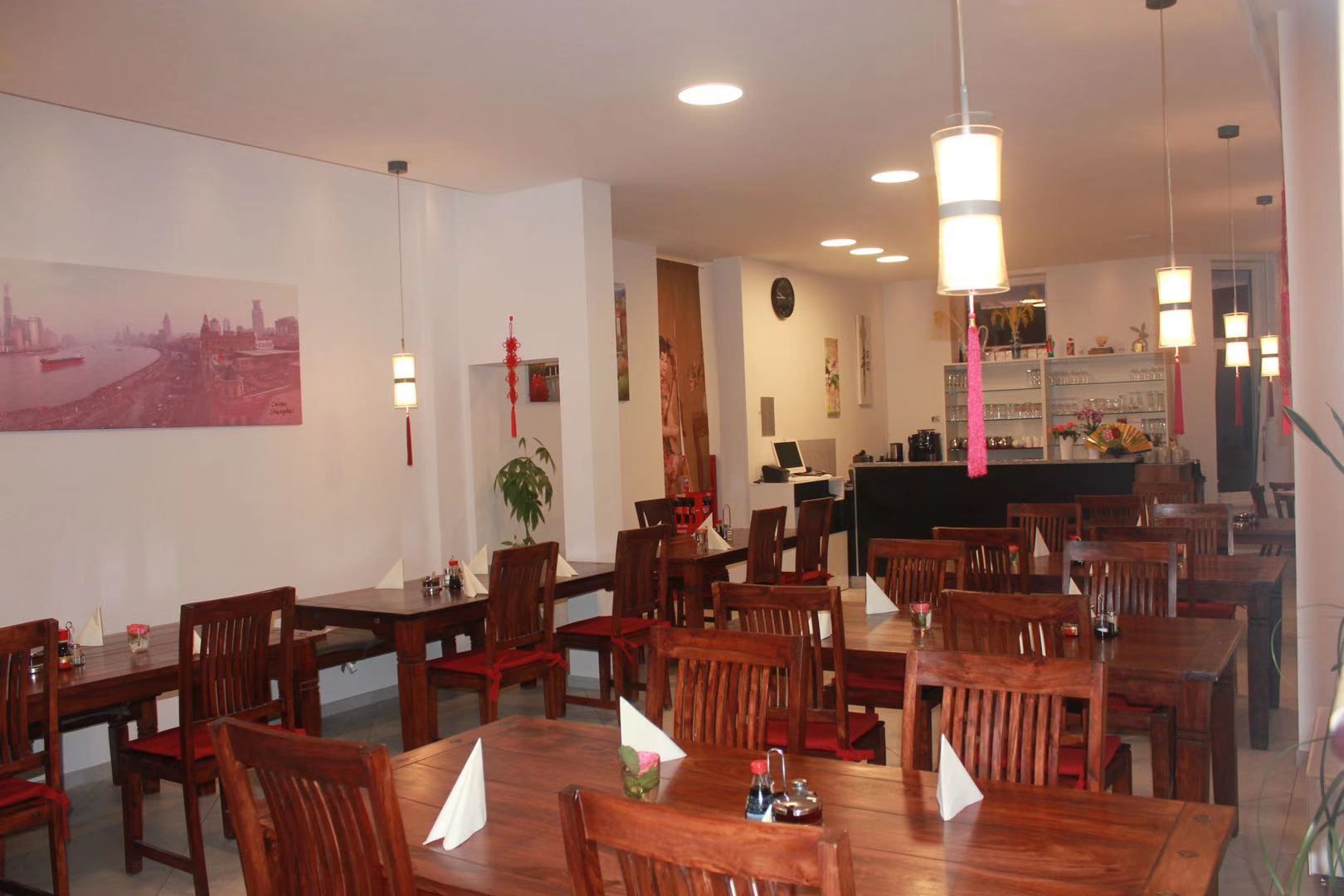 Gastraum Restaurant Shanghai Haus Diedorf